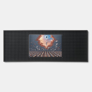 Escape from the Matrix: Surreal Exam Room Bar Mat