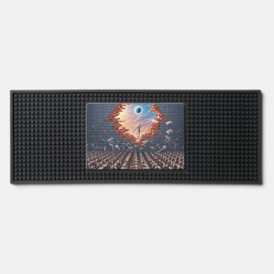 Escape from the Matrix: Surreal Exam Room Bar Mat