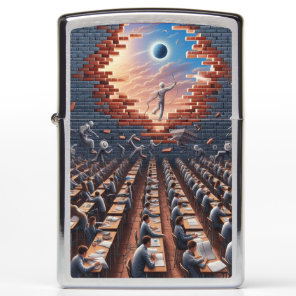 Escape from the Matrix: Surreal Exam Room Zippo Lighter