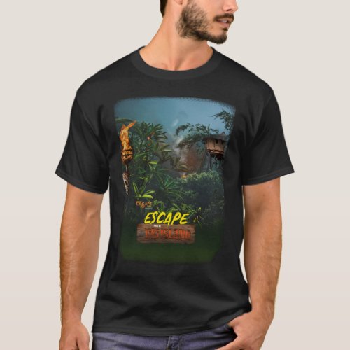 Escape From Tiki Island T_Shirt