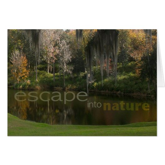 Escape into nature cards (Front Horizontal)