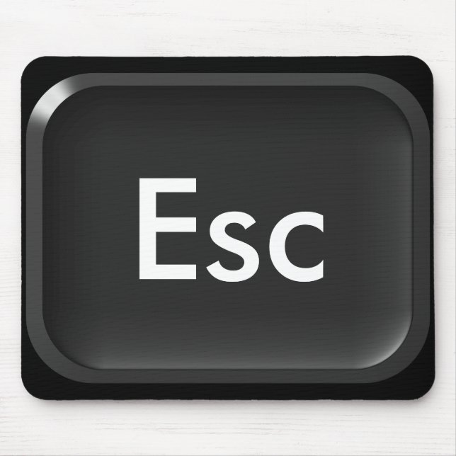 Escape Key Mouse Pad (Front)