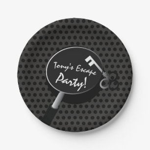 Escape Party Supplies Paper Plates