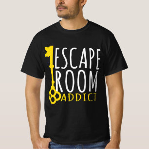 Escape Room Addict Puzzle Solver Adventure T-Shirt