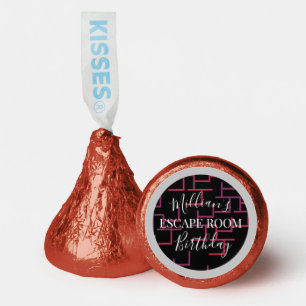 Escape Room Birthday Party Personalized Hershey®'s Kisses®