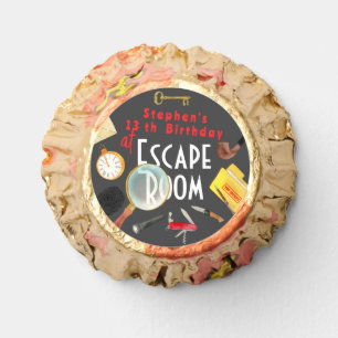 Escape room birthday reese's peanut butter cups