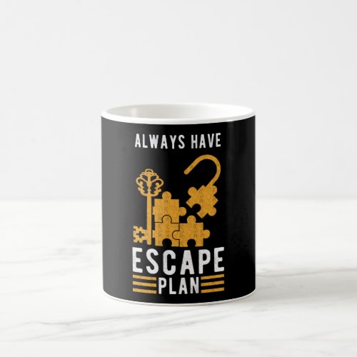 Escape Room Escape Plan Coffee Mug