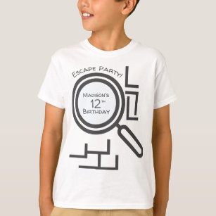 Escape Room T Shirts T Shirt Designs Zazzle