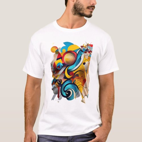  Escape to a World of Color T_Shirt