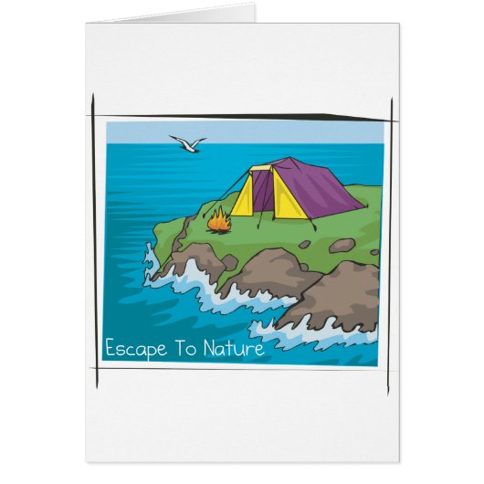 Escape to nature cards (Front)