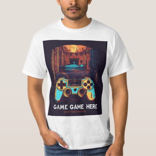 Escape to Play Controller on Mail  pen_spark T_Shirt