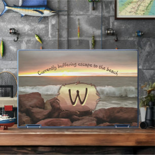 Escape to the beach 0893 HP laptop skin