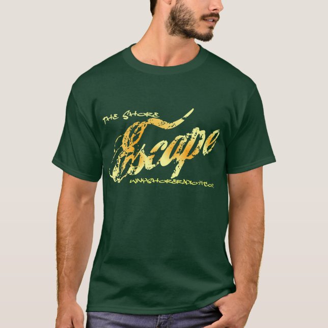 Escape To The Shore T-Shirt (Front)
