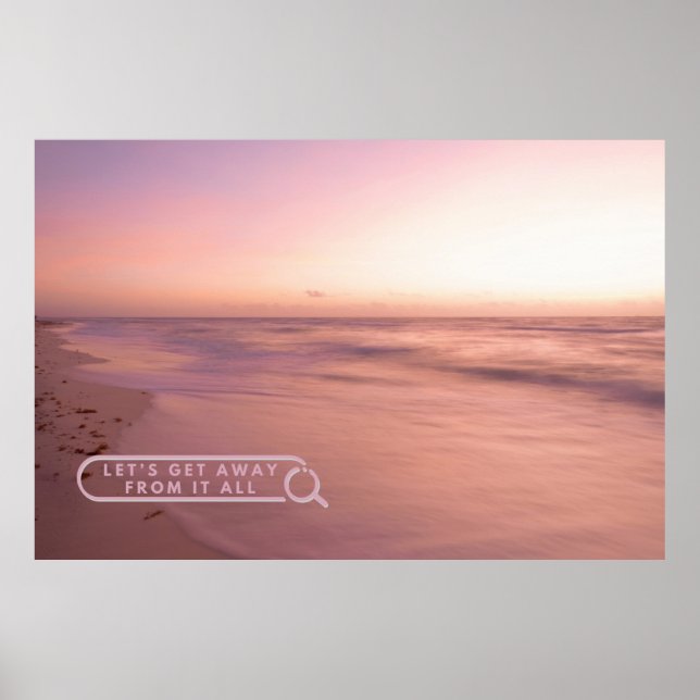 Escape to Tranquility Poster (Front)