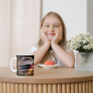 Escape to Your Bookshelf: A Book Lover's Mug