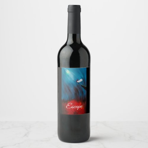 Escape Wine Label