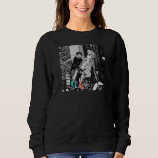 Escape with your socks long sleeve sweatshirt
