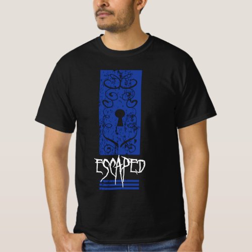 Escaped Door Lock Key Design Escape Room Master T_Shirt