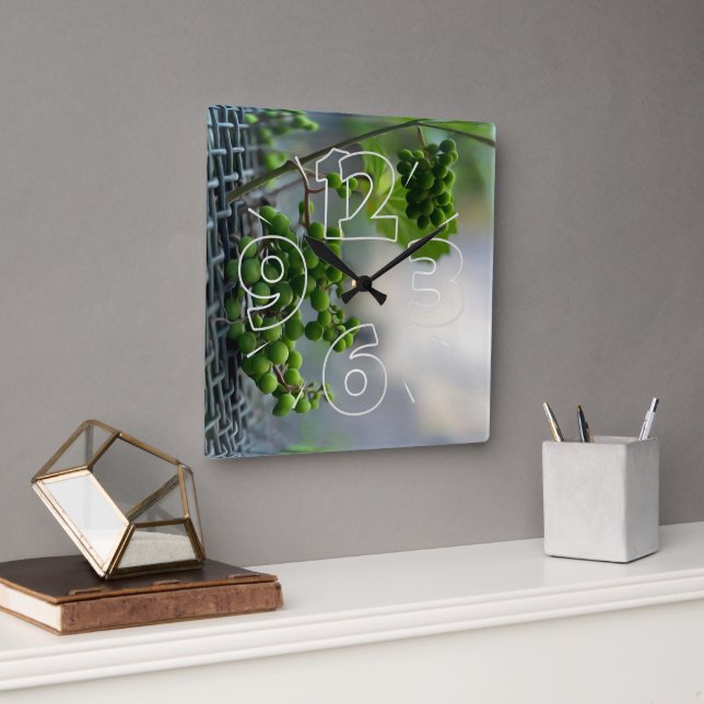 Escaping the fence square wall clock (Office)