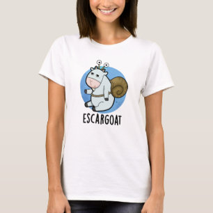Escar-goat Funny French Snail Pun T-Shirt