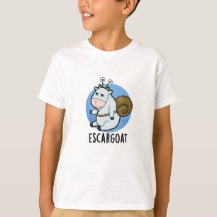 Escar-goat Funny French Snail Pun T-Shirt