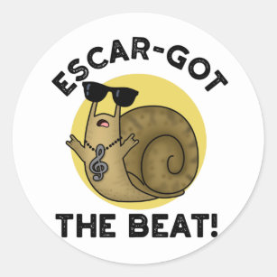 Sticker comptine Petit escargot - TenStickers