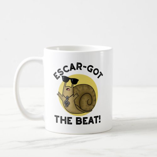 Escar_got The Beat Funny French Snail Pun Coffee Mug