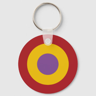 Escarapela guerra civil, Spanish civil war roundel Keychain