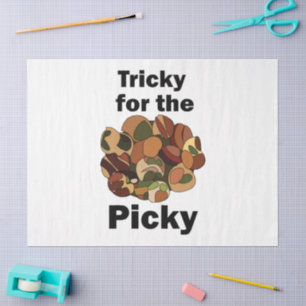 Escargot French Food Tricky For The Picky Funny Tissue Paper