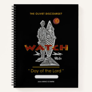 Eschatology of the Day of the Lord Bible Chart Notebook