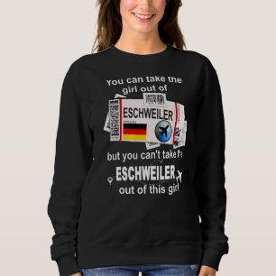 Eschweiler Boarding Pass Eschweiler Girl Eschweile Sweatshirt