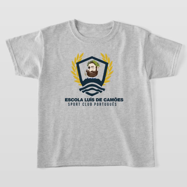 Escola Luis de Camoes - Kids T-Shirt (Laydown)