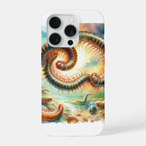 Escolopendra 010624AREF110 _ Watercolor iPhone 15 Pro Case