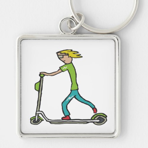 eScooter Electric Scooter Keychain