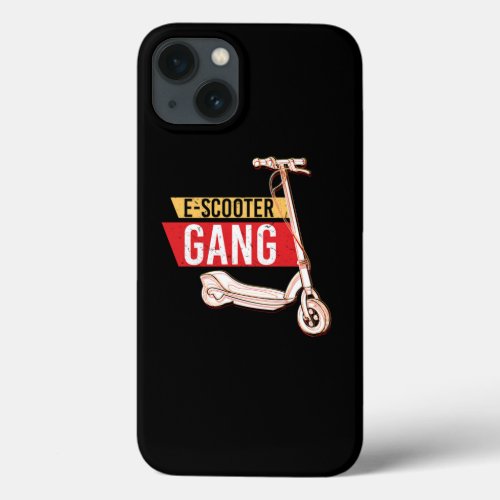 EScooter Gang Scooter iPhone 13 Case