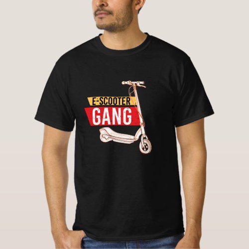 EScooter Gang Scooter T_Shirt