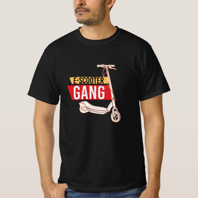 EScooter Gang Scooter T-Shirt (Front)