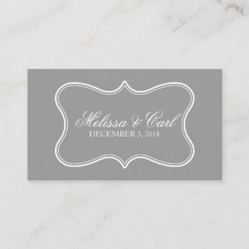 Escort Card | Featured by Evented at Zazzle