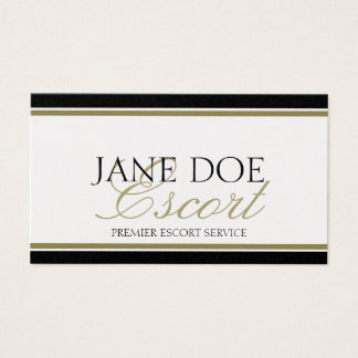 Escort Service Business Cards & Templates | Zazzle