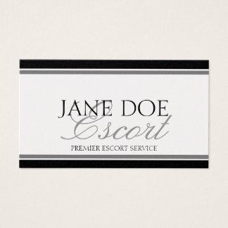 Escort Service Business Cards & Templates | Zazzle