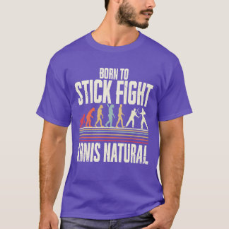 Escrima Arnis Natural Martial Arts gift T-Shirt