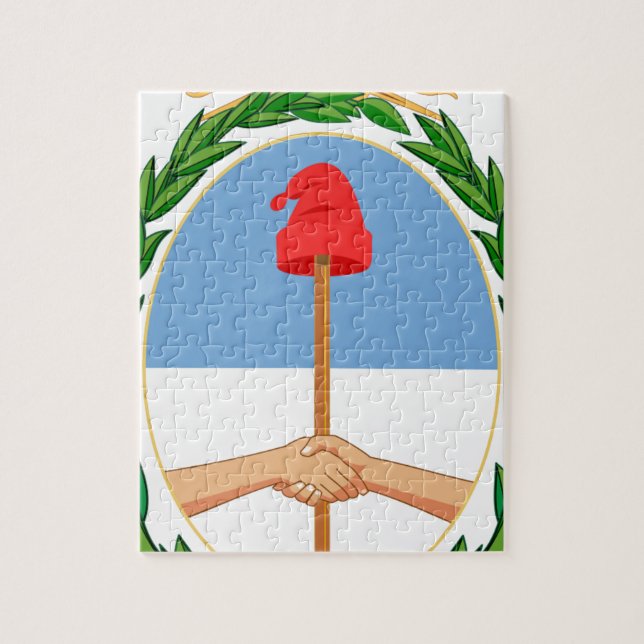 Escudo de Argentina - Coat of arms of Argentina Jigsaw Puzzle (Vertical)
