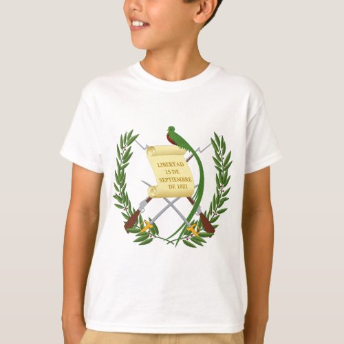 Escudo de armas de Guatemala _ Coat of arms T_Shirt