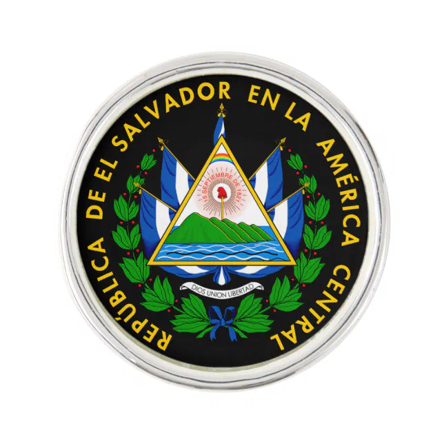 Pin's Drapeau Salvador Bahia (Brésil) – Broche Métal & Verre Acrylique 15x23 Mm – Clip Papillon