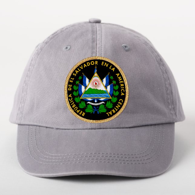 Escudo de El Salvador Patch (On Headwear)