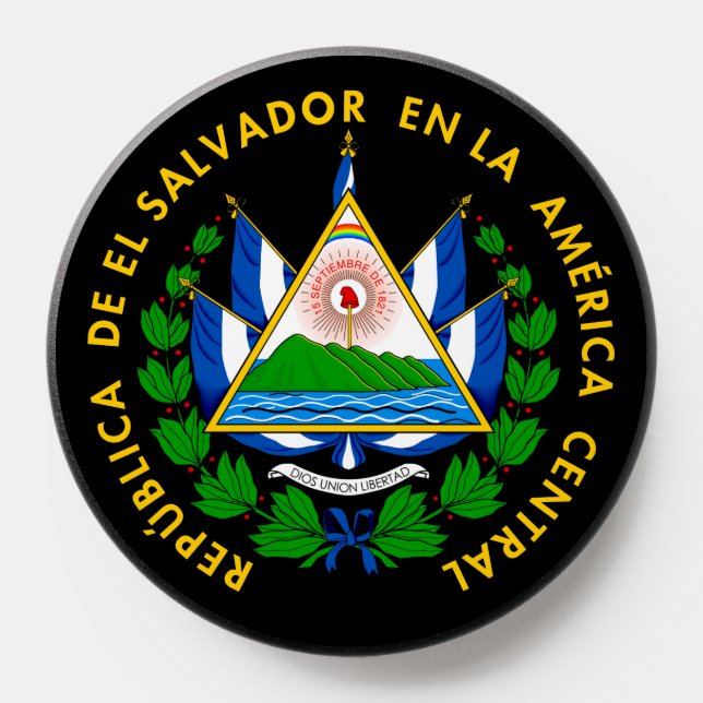 Escudo de El Salvador PopSocket (Popsocket)
