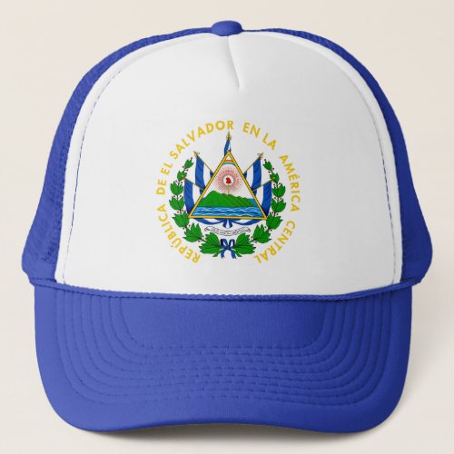 Escudo de El Salvador Trucker Hat