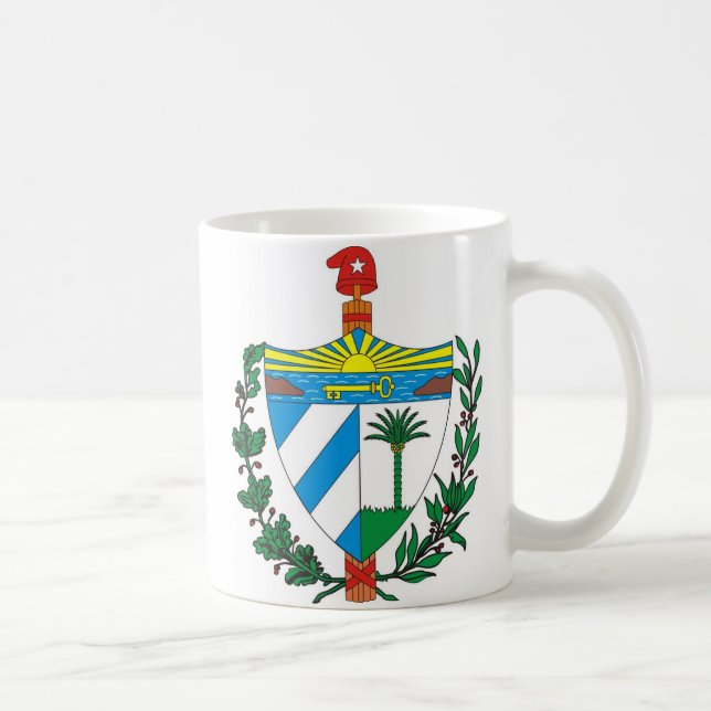 Escudo de la Republica de Cuba Coffee Mug (Right)
