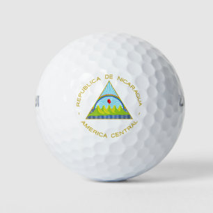 Escudo de Nicaragua Golf Balls