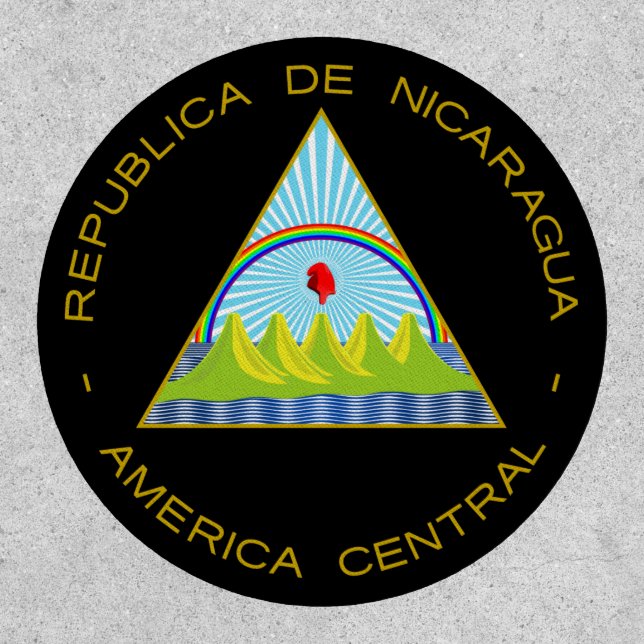 Escudo de Nicaragua Patch (Front)